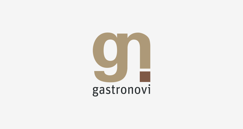 Logo bestehend aus einem g und einem n, welche ineinanderfließen." title="Logo Gastronovi